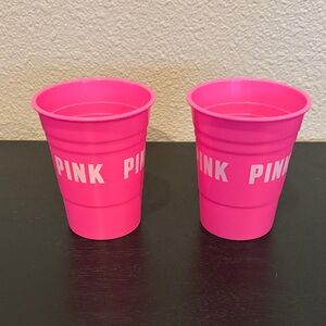 Vintage VS PINK Plastic Party Cups